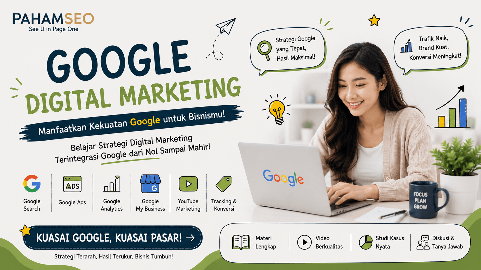 FUNDAMENTALS OF DIGITAL MARKETING - BY GOOGLE — Program Kelas PahamSEO